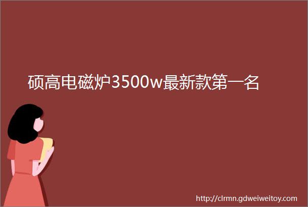 硕高电磁炉3500w最新款第一名